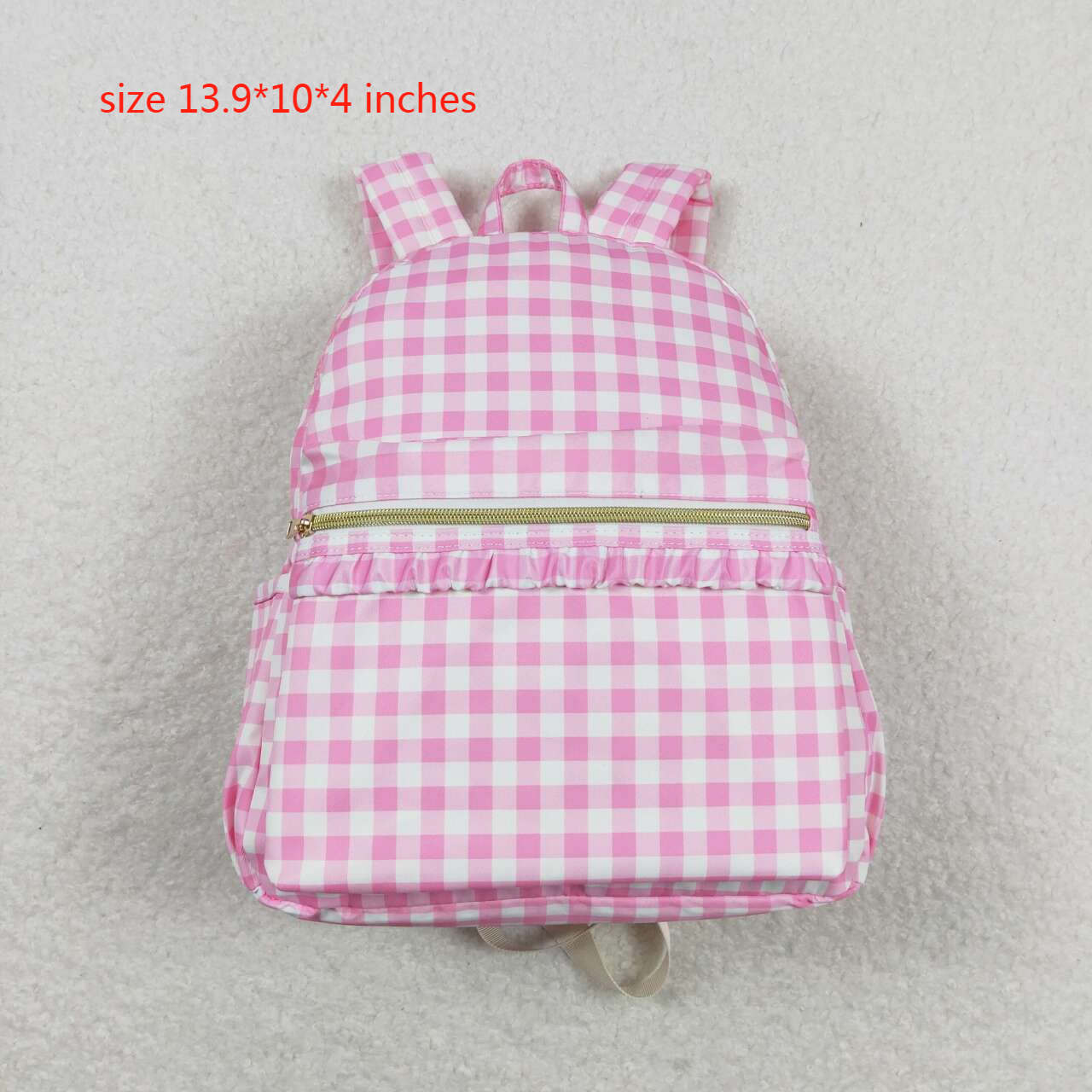 pink checkered bags  RTS sibling clothes