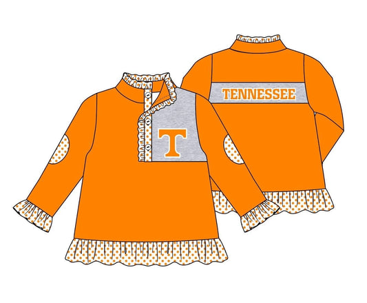 custom S 8.25 Orange kids pullover