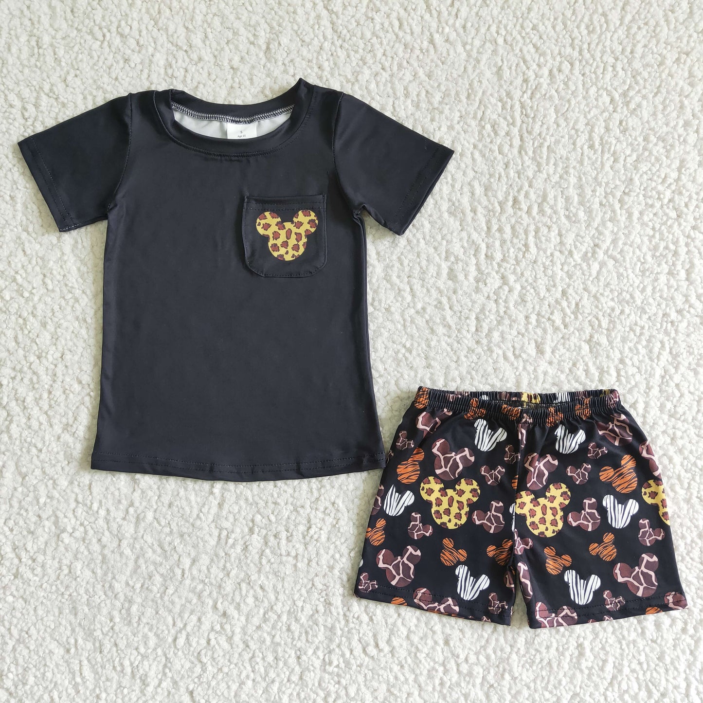 BSSO0042 Cartoon Boys Summer Set