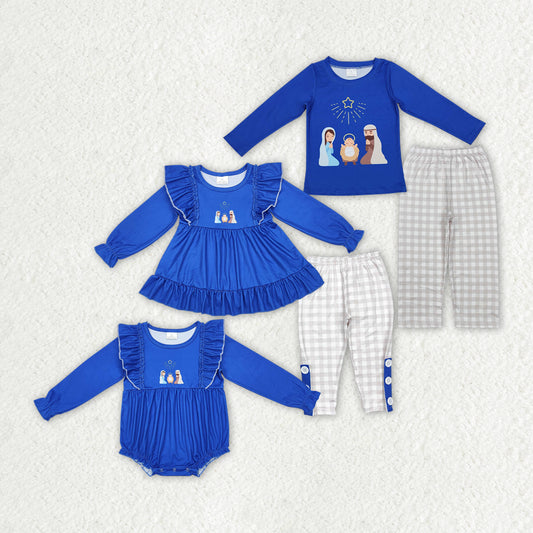 The Nativity Story blue clothes RTS sibling clothes