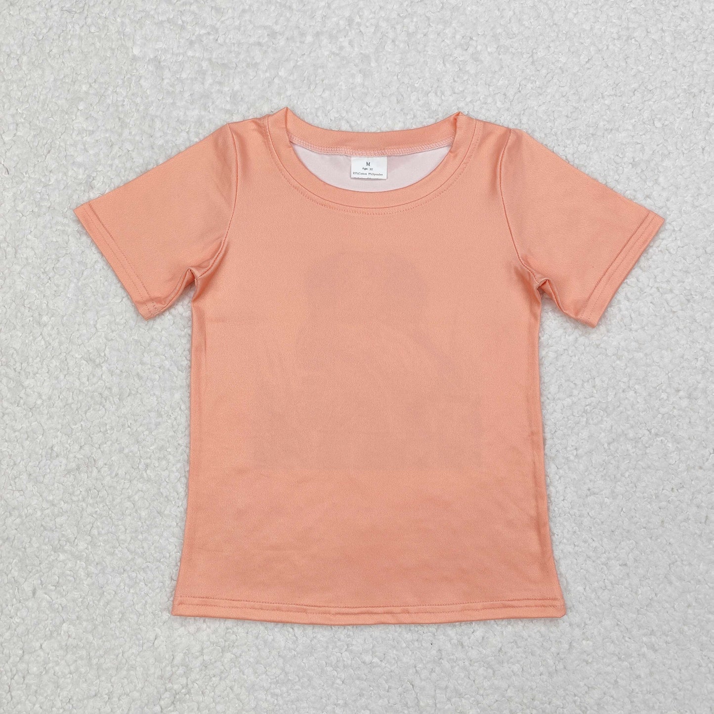 BT1084 hunting season mallard duck dog orange short sleeve boys top