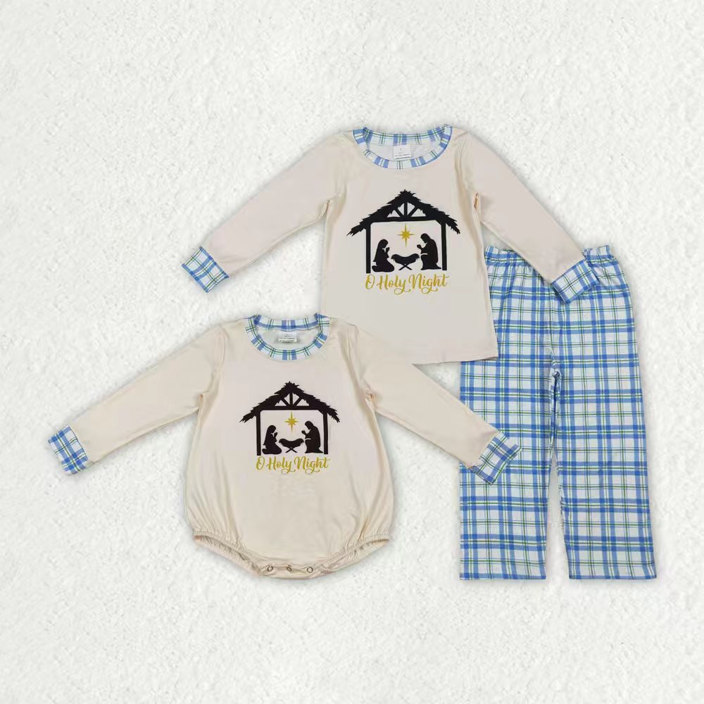 The Nativity Story romper/set RTS Sibling Clothes