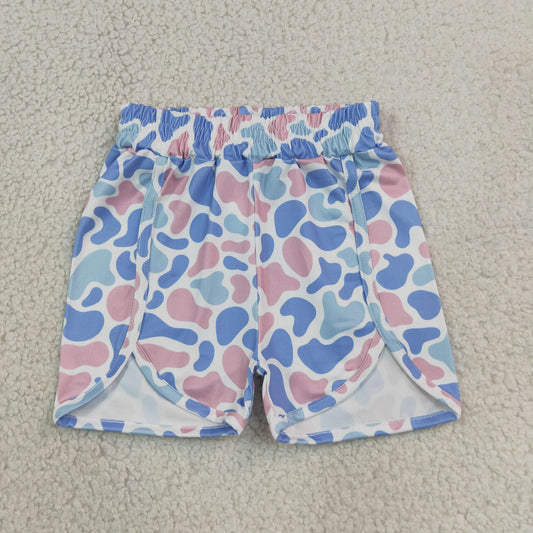 SS0856 Camo Girls Shorts