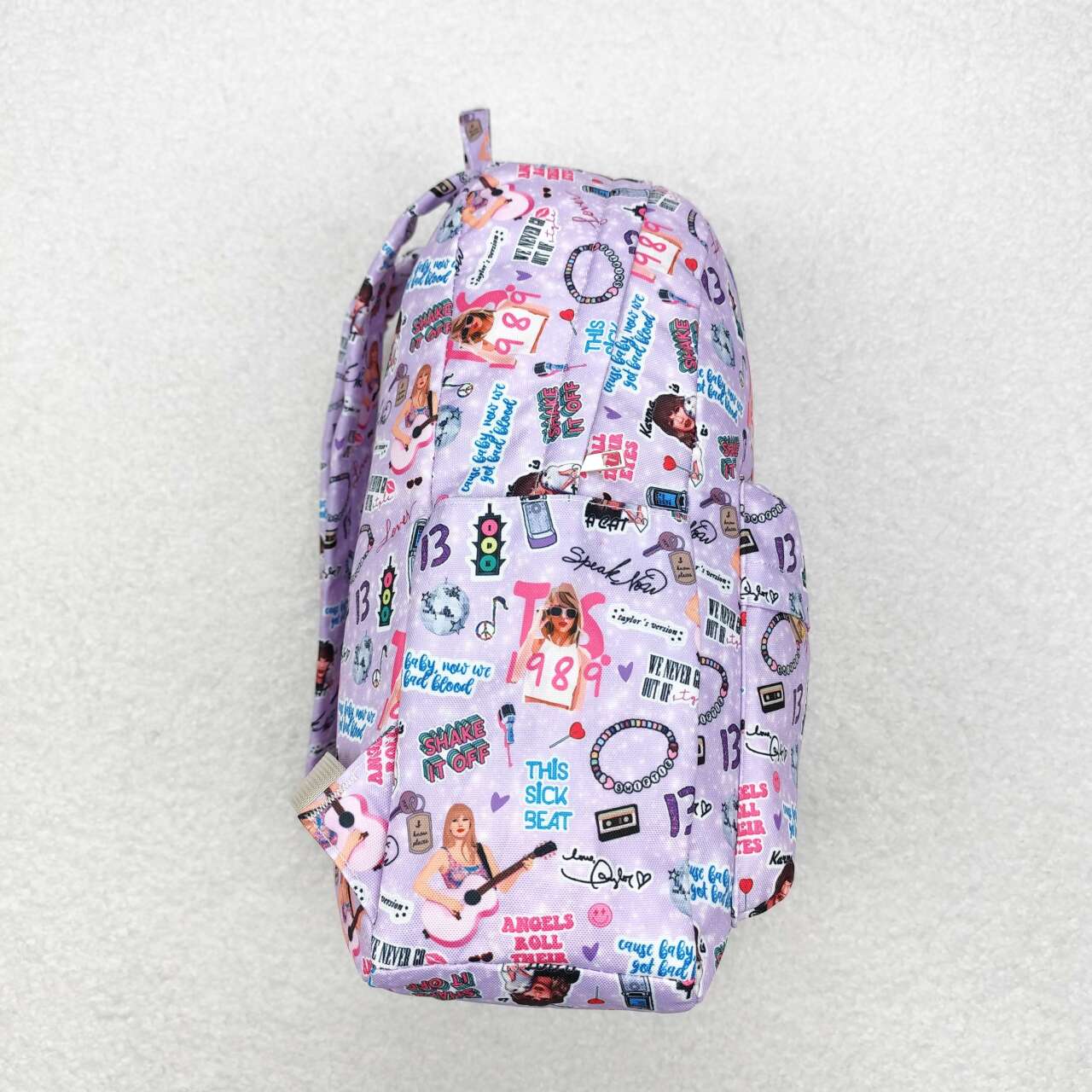 BA0238 Taylor purple country singer kids bag