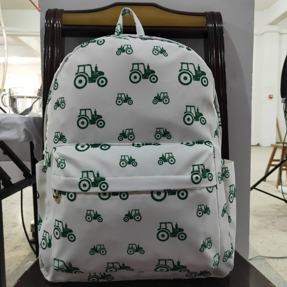 USA SHOP BA0222 farm green tractor kids bag
