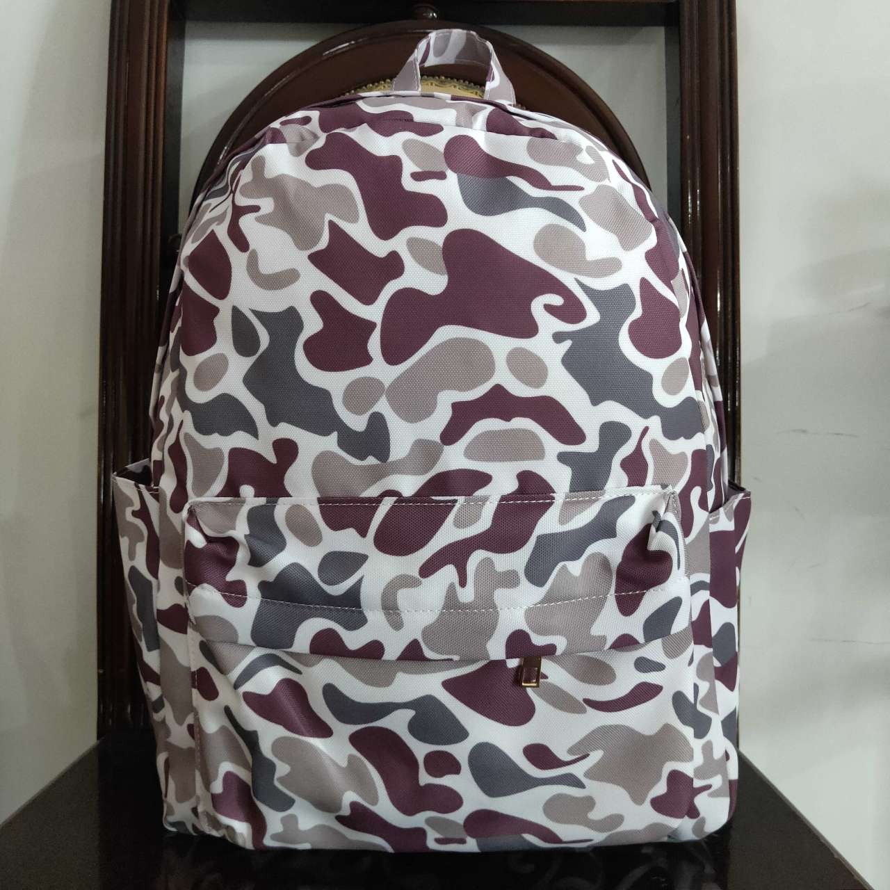 BA0140 Camo print kids bag