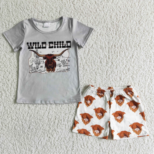 BSSO0004 Wild Child Summer Boys Heifer Set