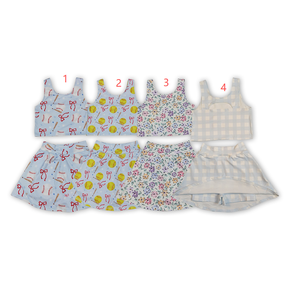 Yoga Style Girls Set Sibling Clothes RTS