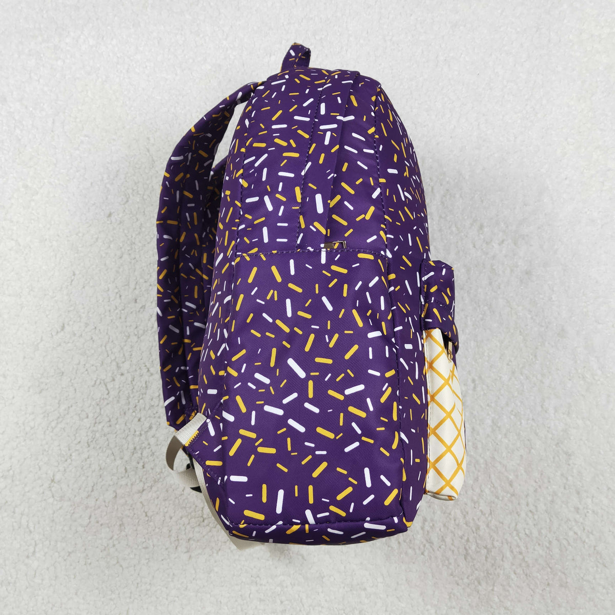 BA0327 Purple Sprinkles Kids Bags