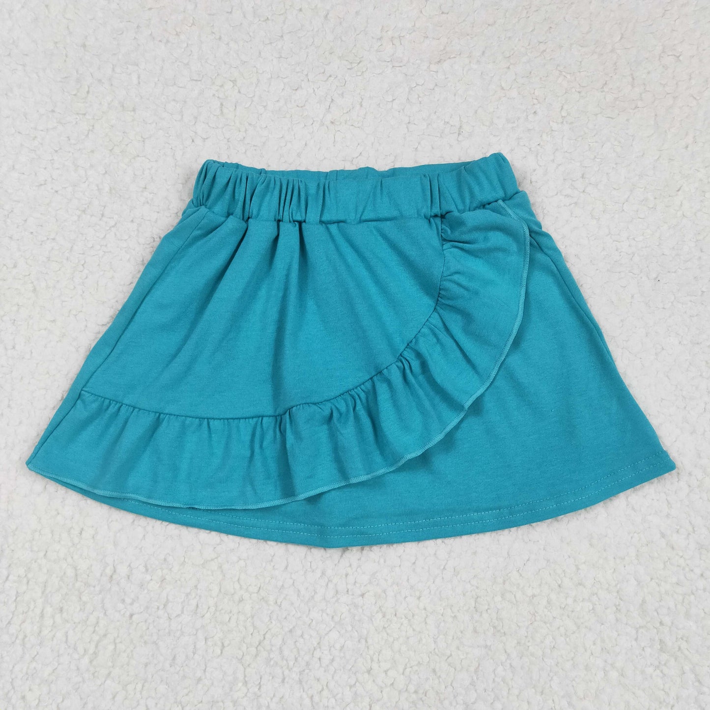 GLK0060 blue ruffles girls skirt
