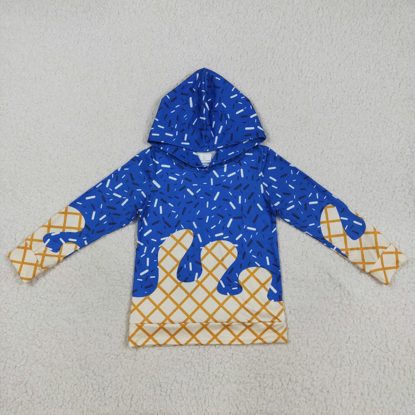 colorful ice hoodie top RTS sibling clothes