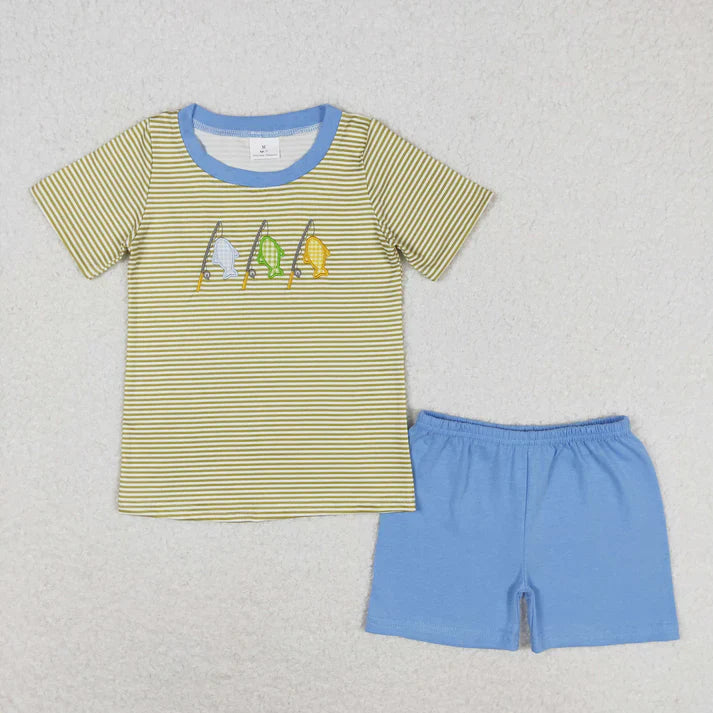 Embroidery fishing RTS Sibling Clothes