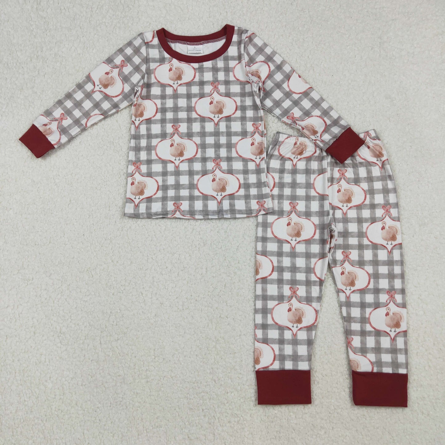 Thanksgiving turkey romper/set RTS Sibling Clothes