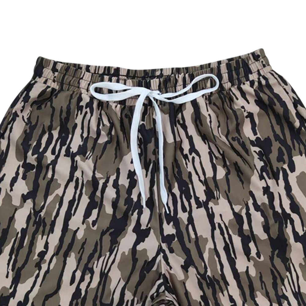 S0324 dark camo shorts adult swimming trunk