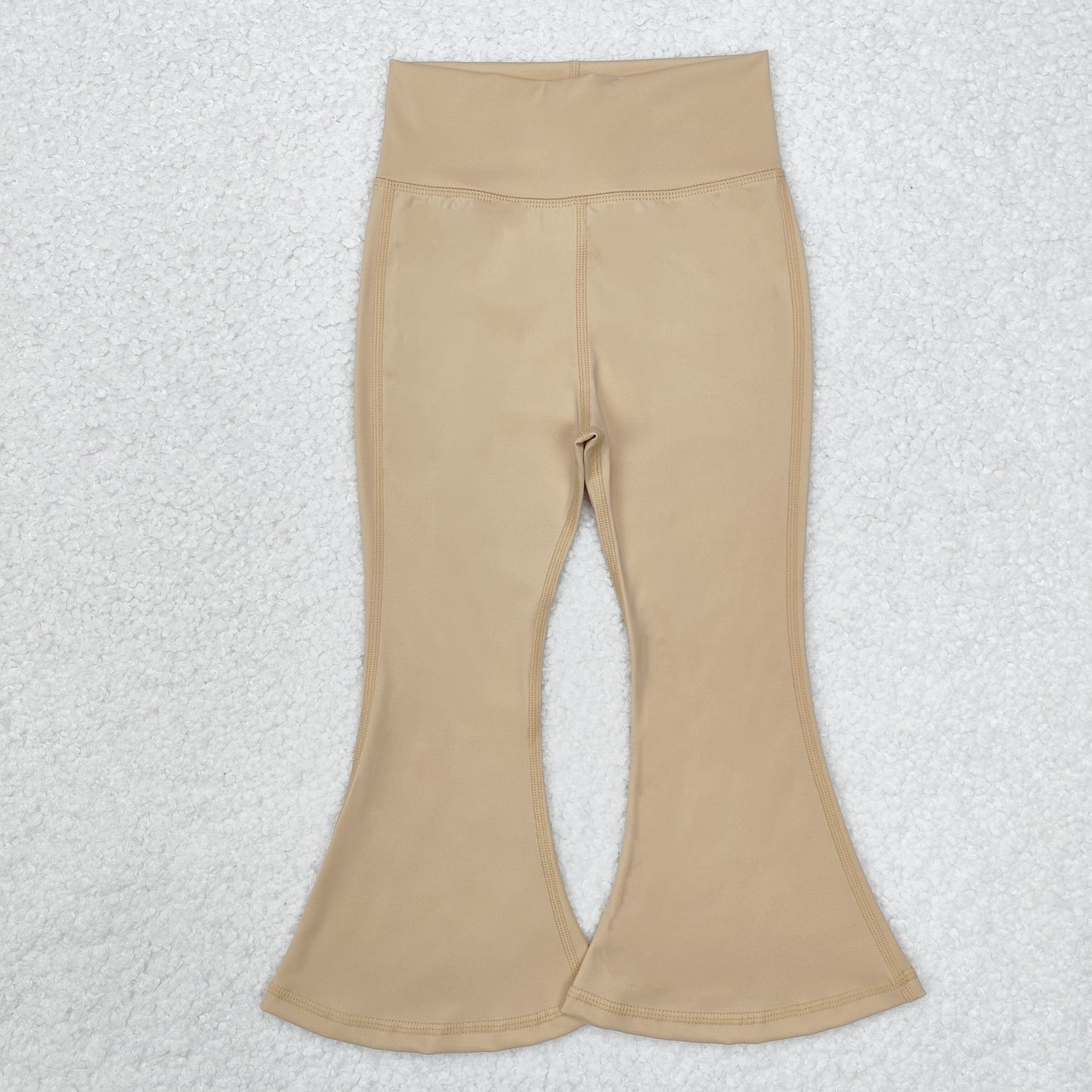 P0574 khaki girls yoga pants