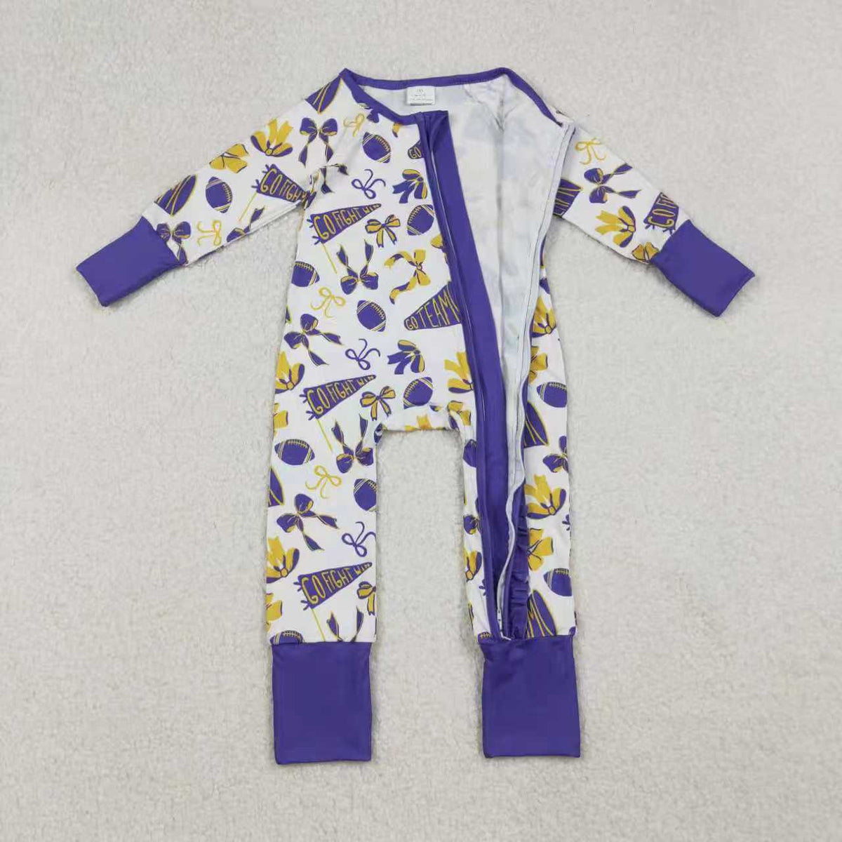 cheer go team romper RTS sibling clothes