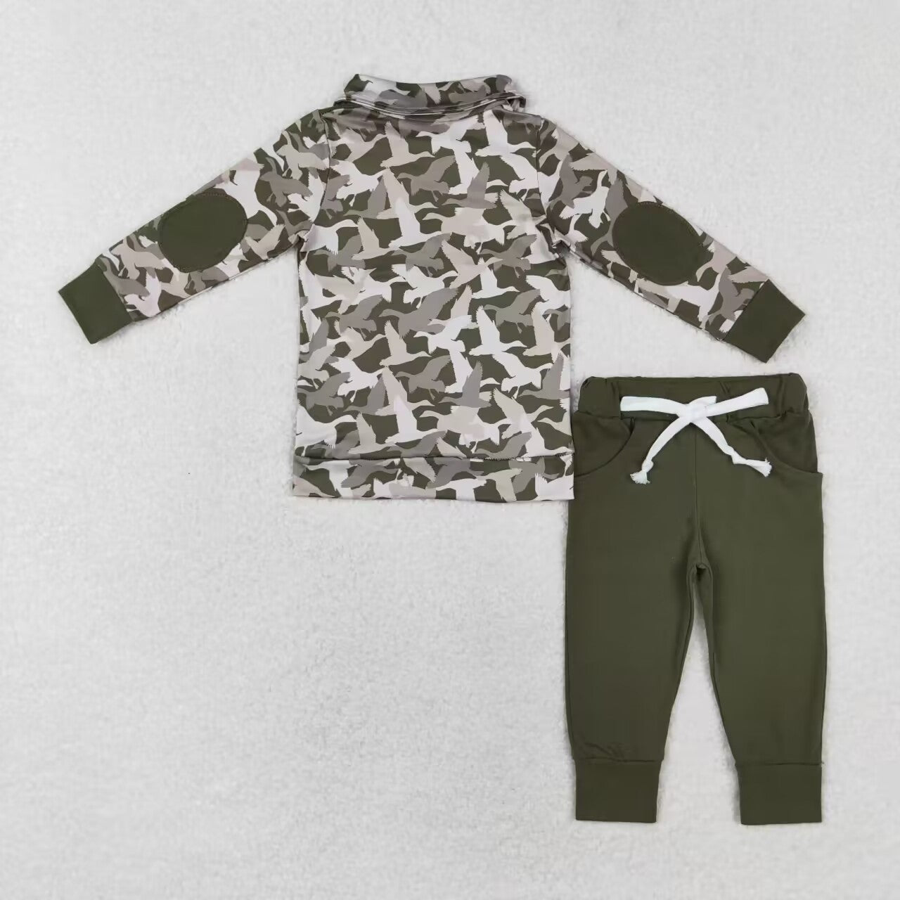 Hunting Camo New Style Boys Set RTS Sibling Clothes