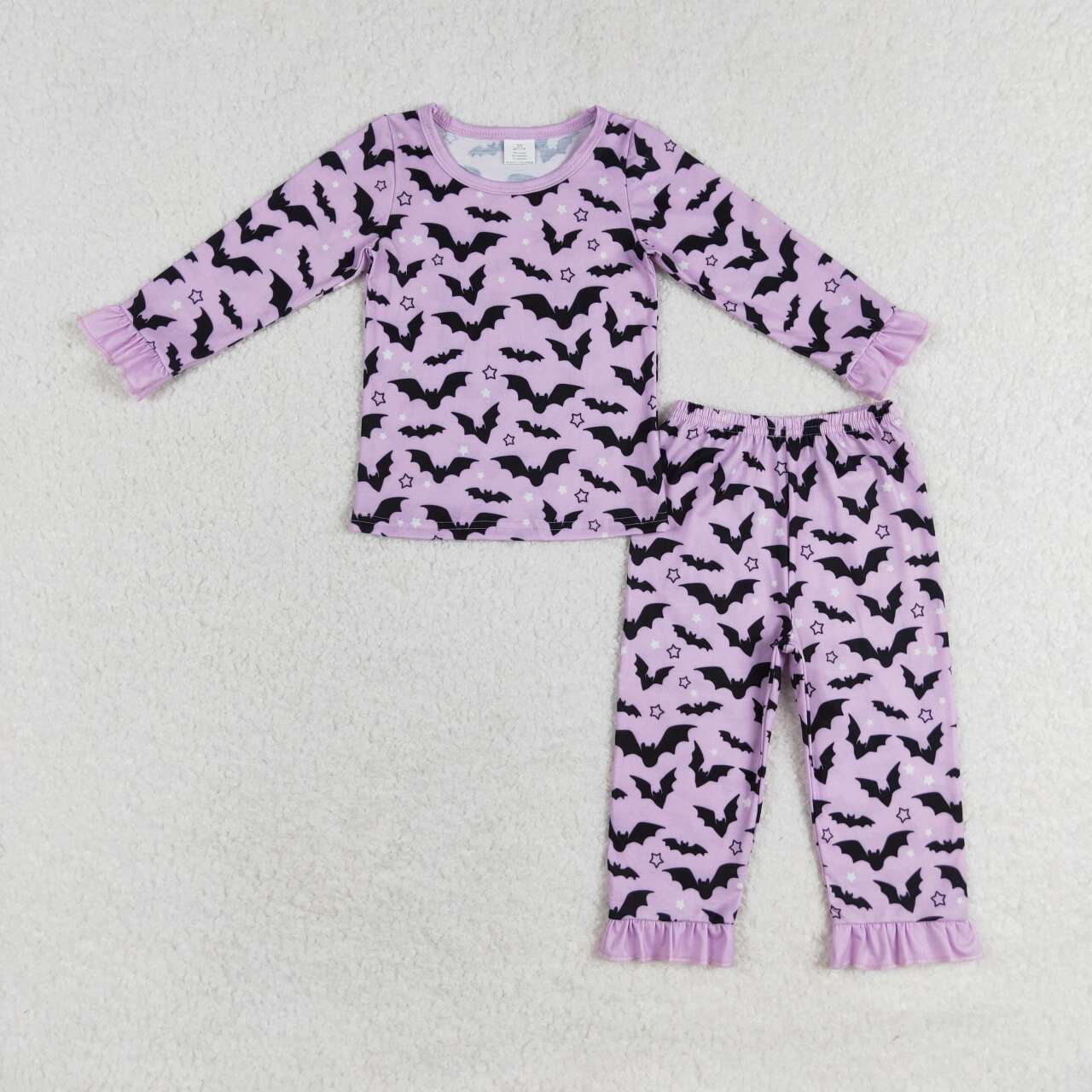 Halloween bat bamboo RTS pajamas sibling clothes