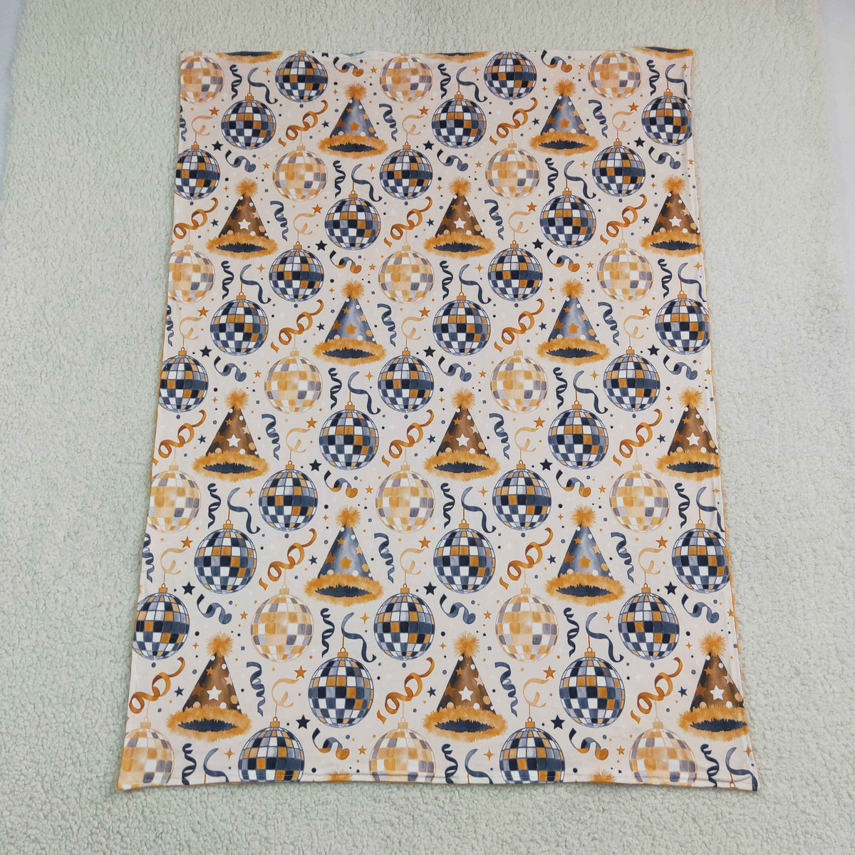 BL0298 Happy New Year Baby Blanket