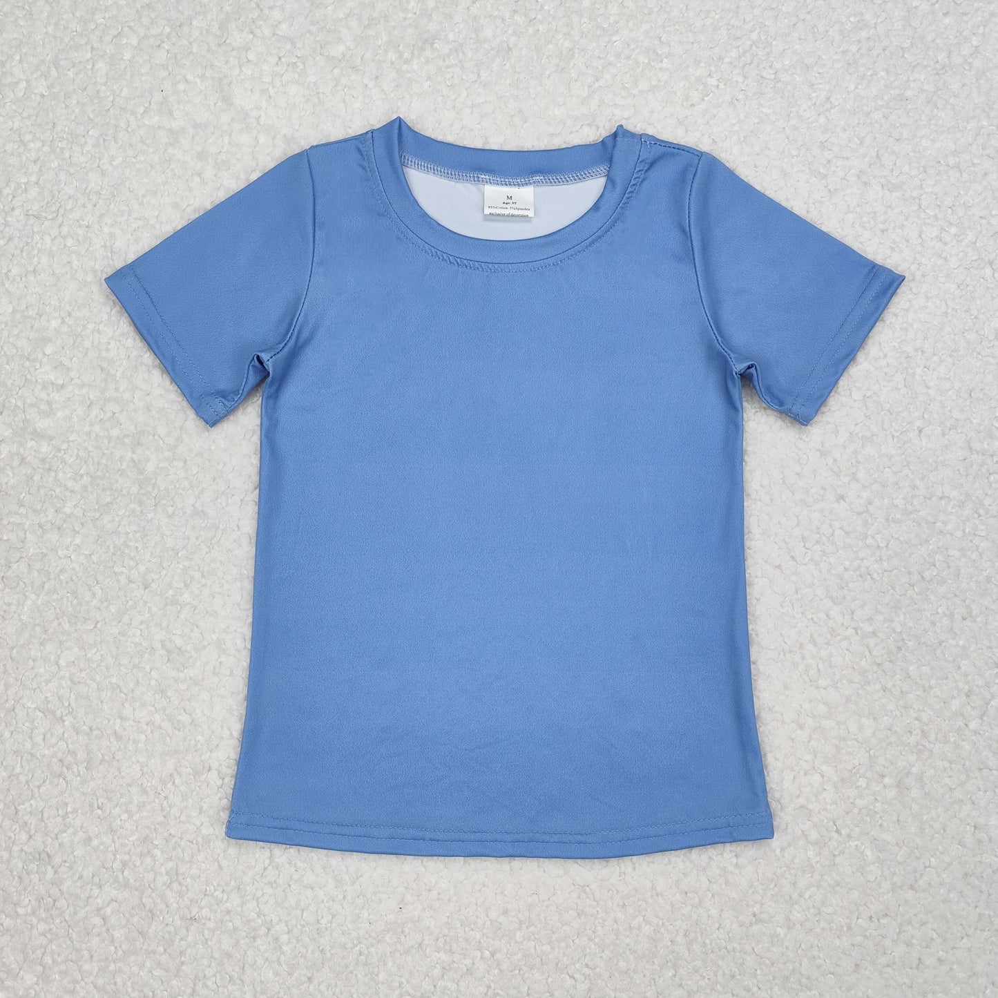 BT1082 hunting season dog blue short sleeve boys top