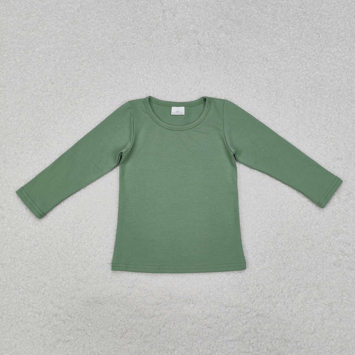 GT0804 green long sleeve girls top