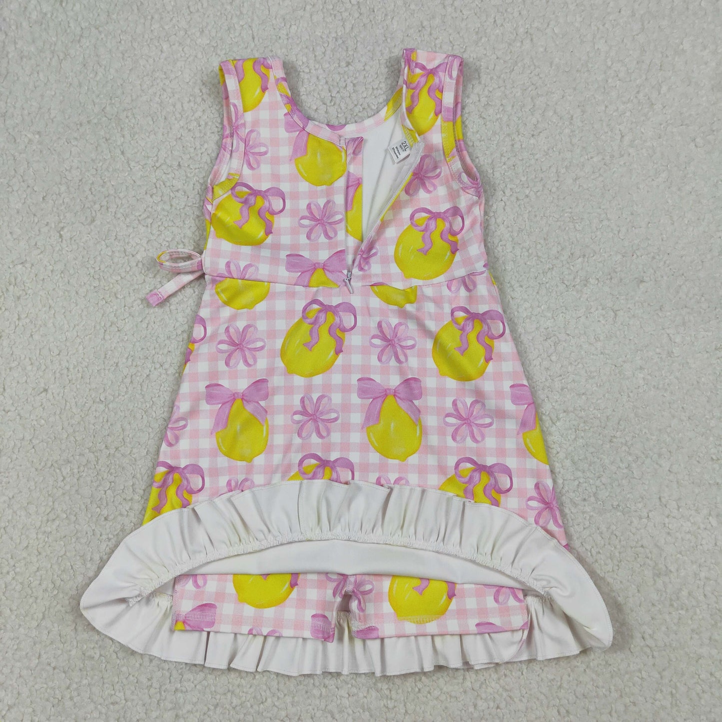 Yoga Leomon Bows Skorts Girls Dress Sibling Clothes
