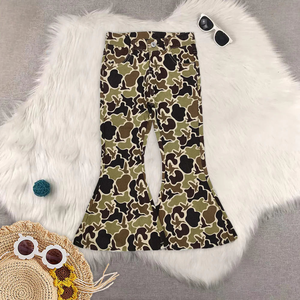 camo girls/boys jeans RTS Sibling Clothes