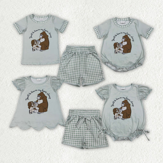 Island Princess Set/Romper  RTS Sibling Clothes