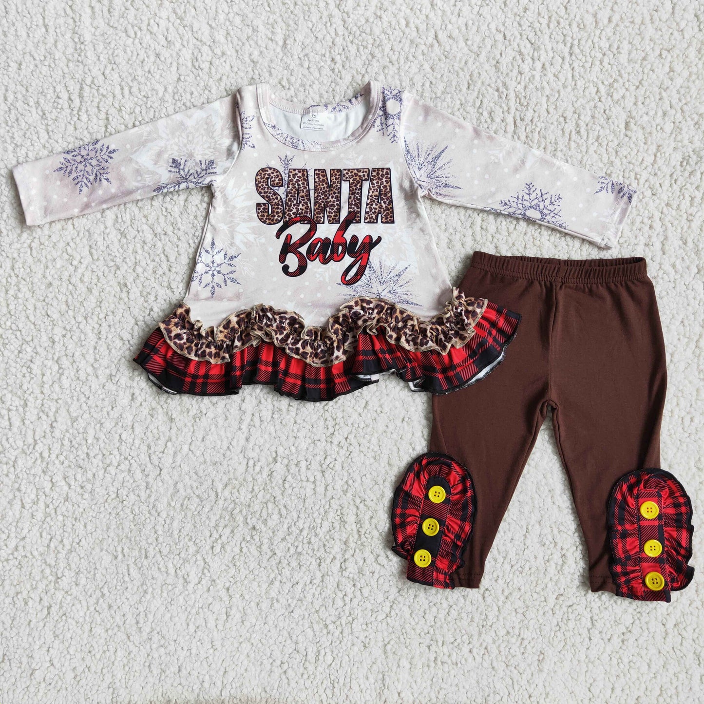 6 A18-5 Santa Baby Christmas Kids Set