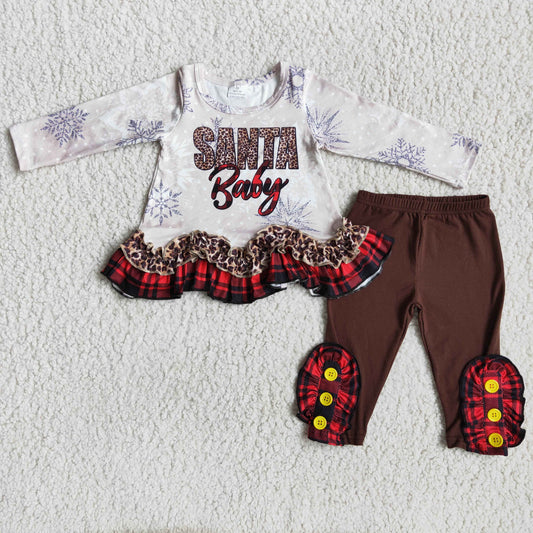 6 A18-5 Santa Baby Christmas Kids Set