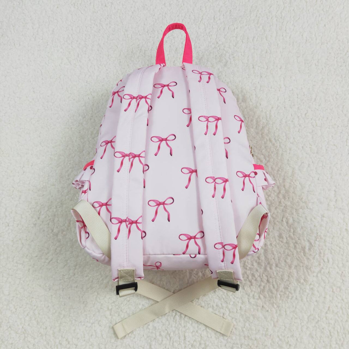 BA0233 pink bows kids bag