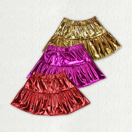 colorful leather skirt RTS sibling clothes