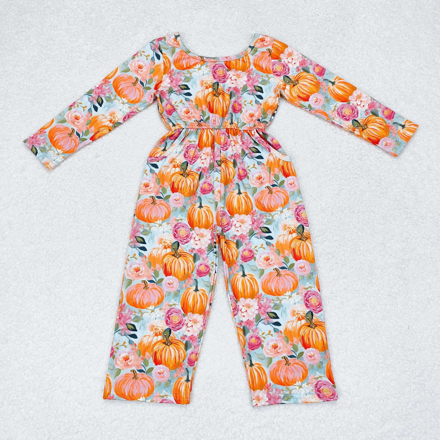 Autumn pumpkin flowers RTS sibling clothes