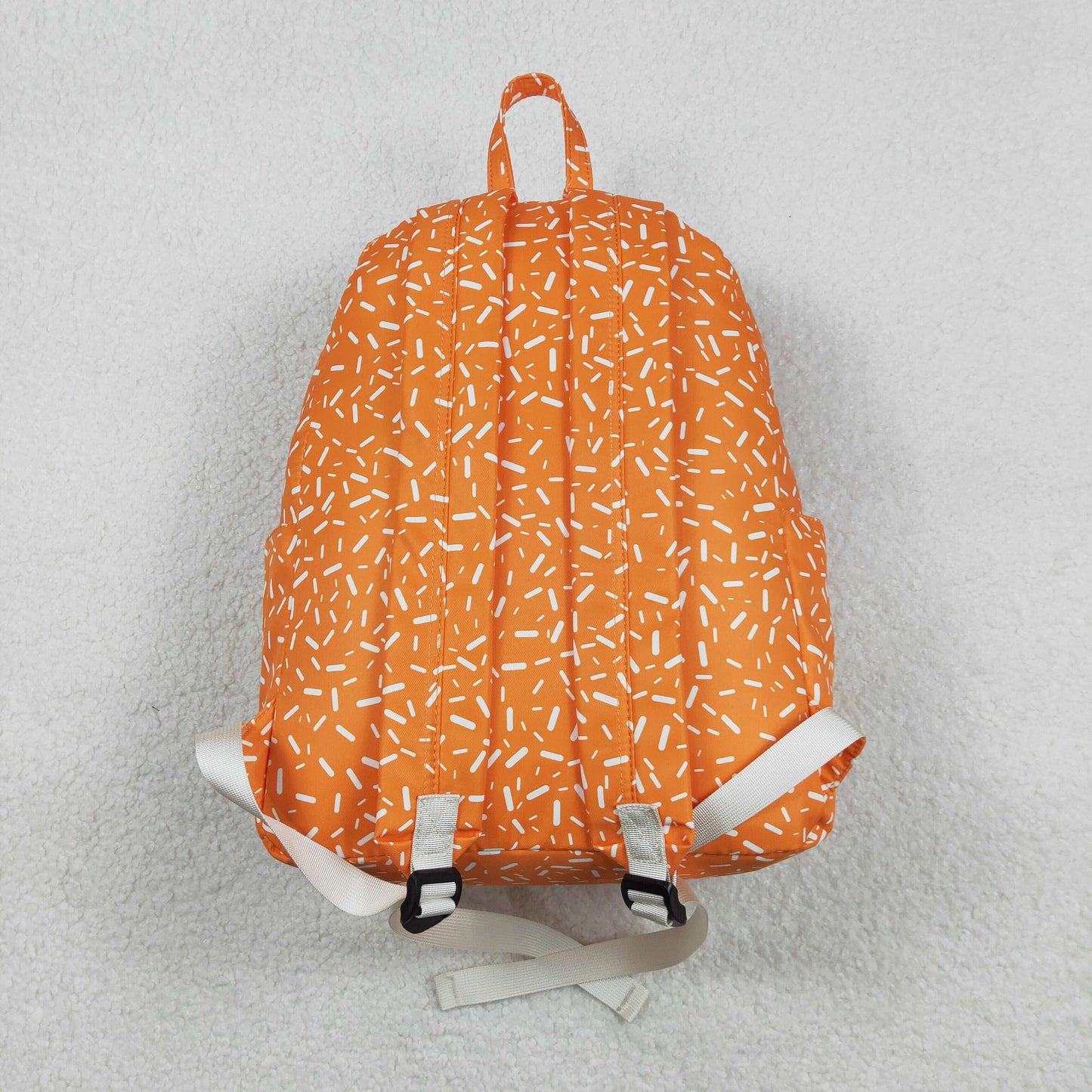 BA0339 orange sprinkles school bag