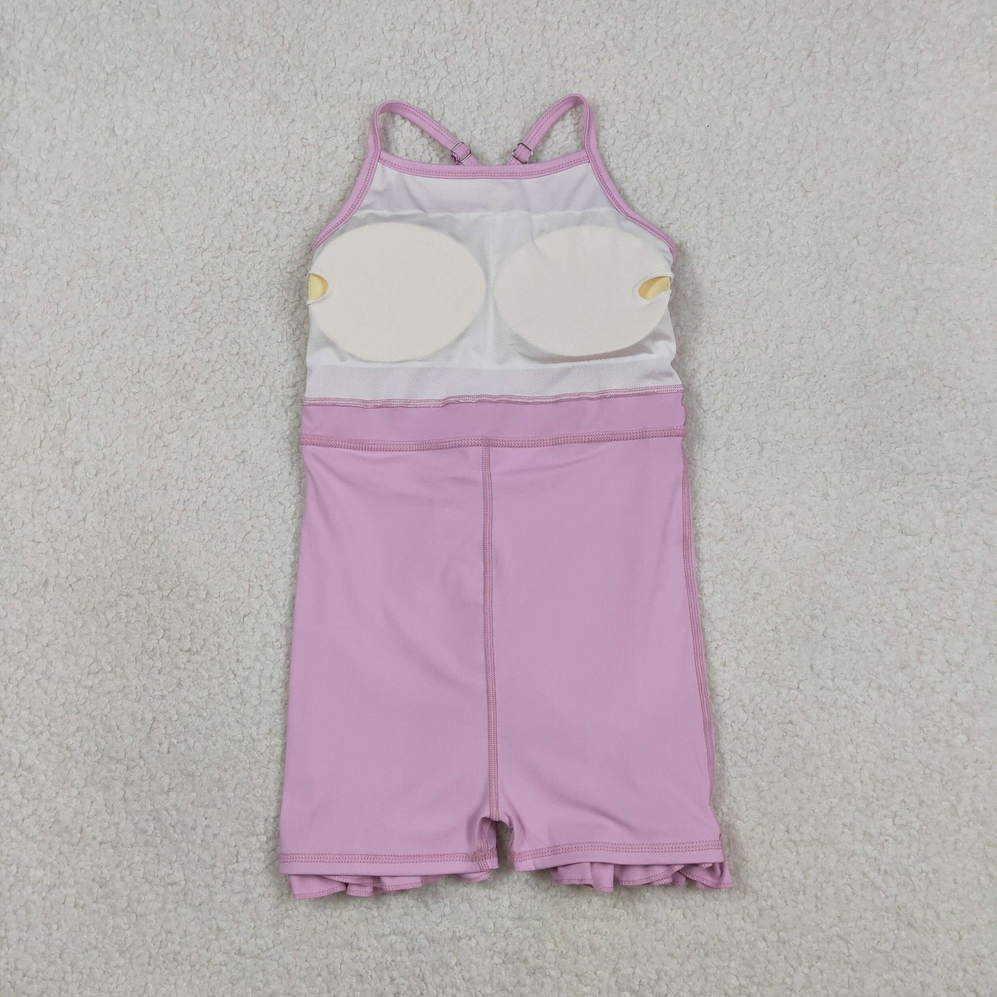 S0712 Yoga Purple Skorts Girls Dress