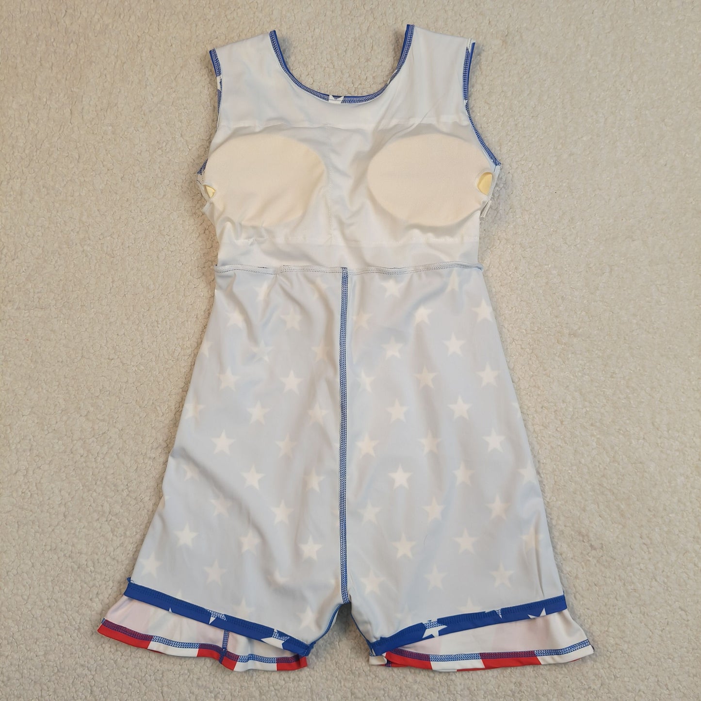 GSD3813 Yoga July 4th Star Skorts Girls  Dress