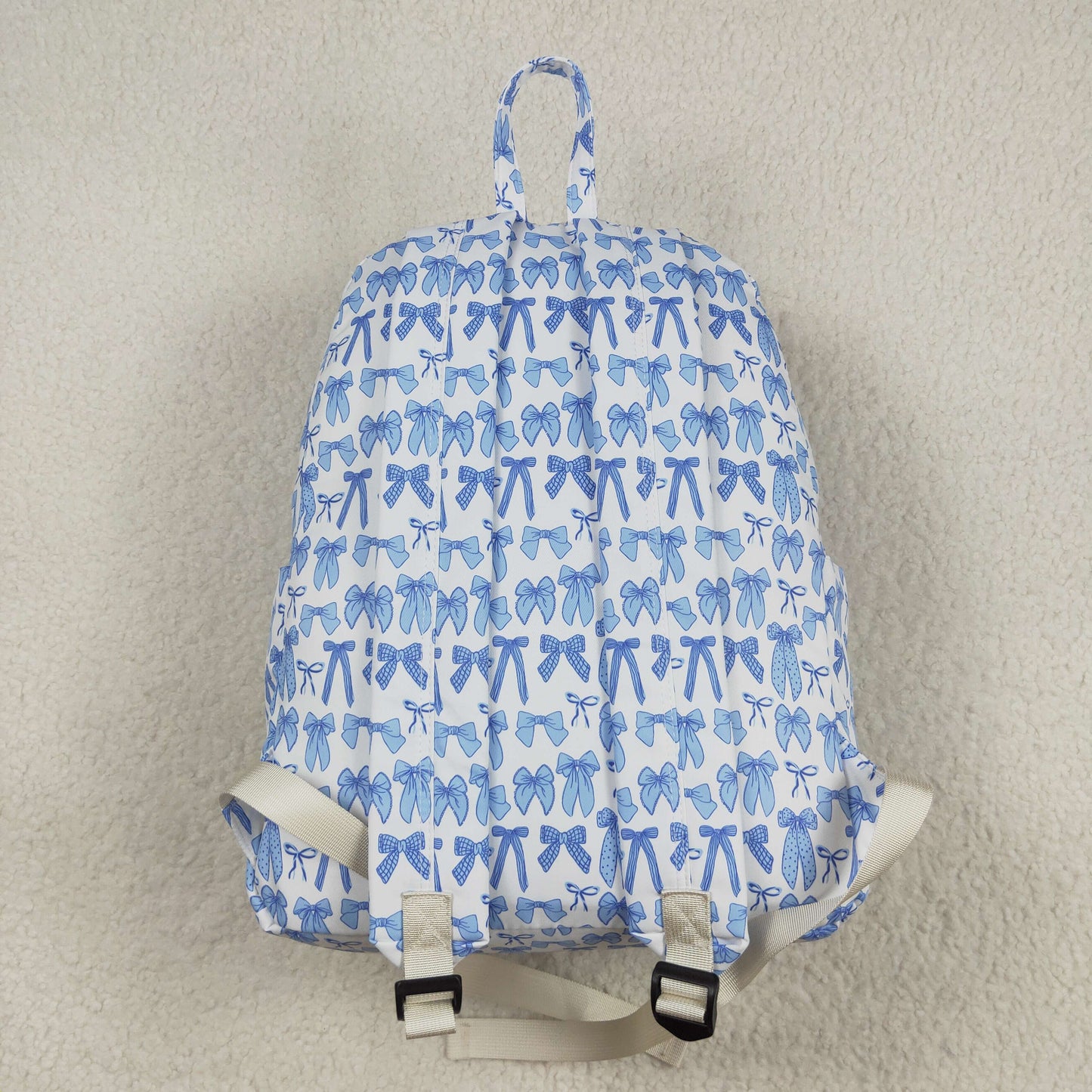 BA0322 blue bows coquette bows school bag