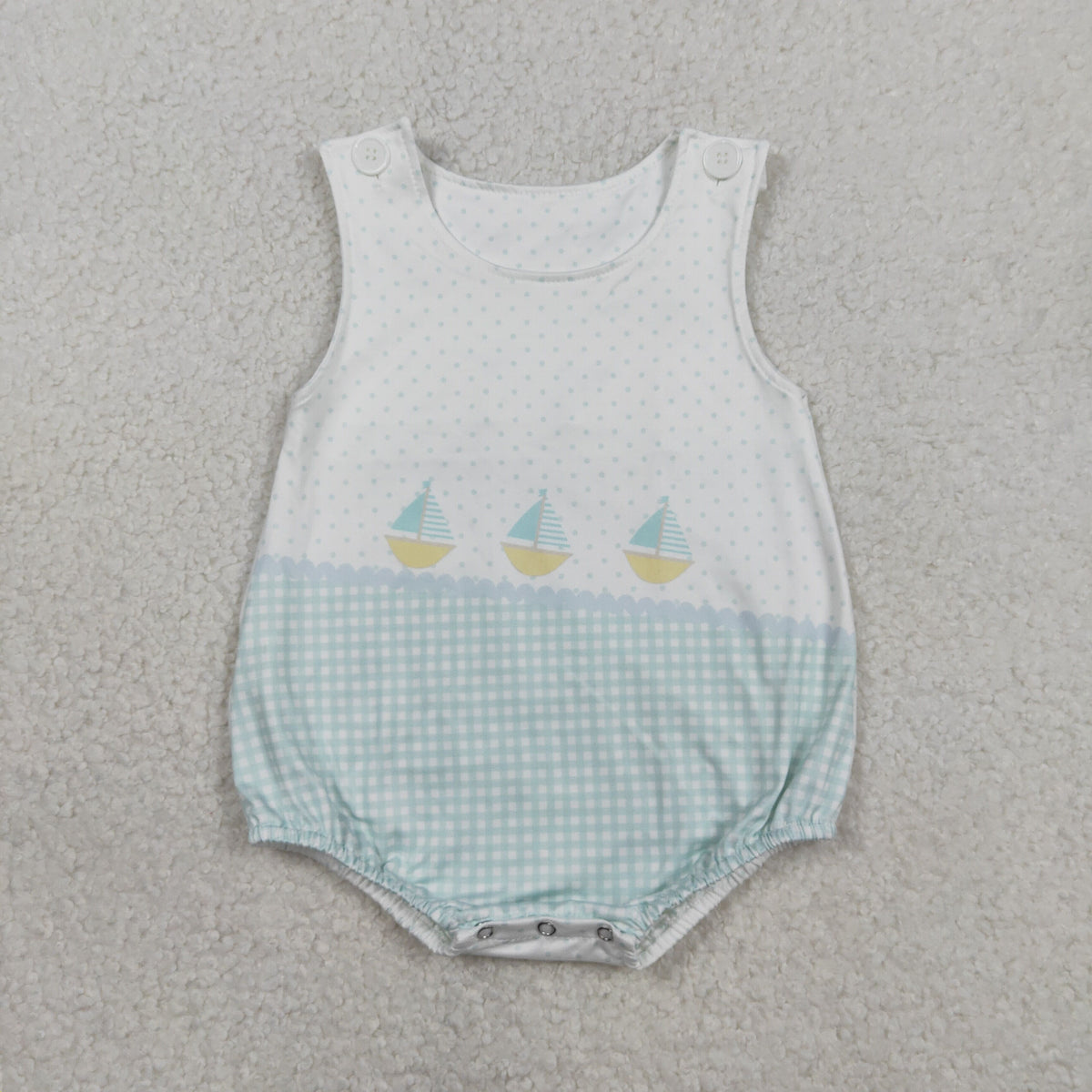 Sailboat Style Boys/Girls Romper