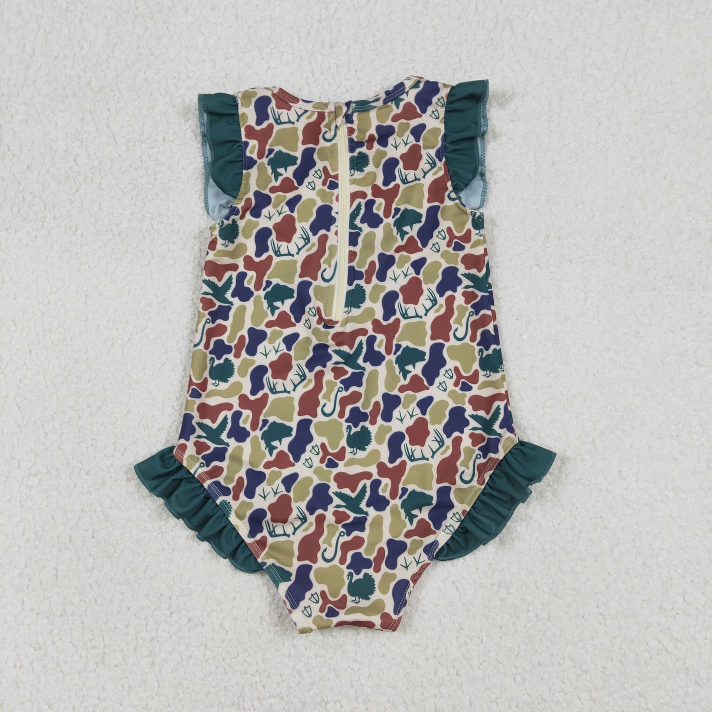 S0598 hunting camo girls swimsuits