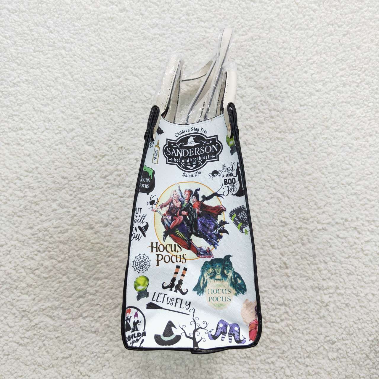 BA0134 Halloween sorceress handmade bag