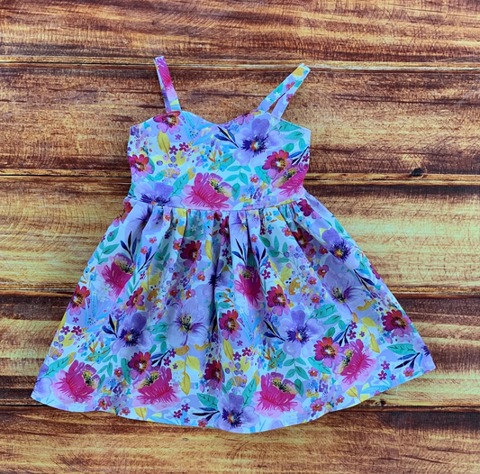 Custom flowers girls dress moq 3