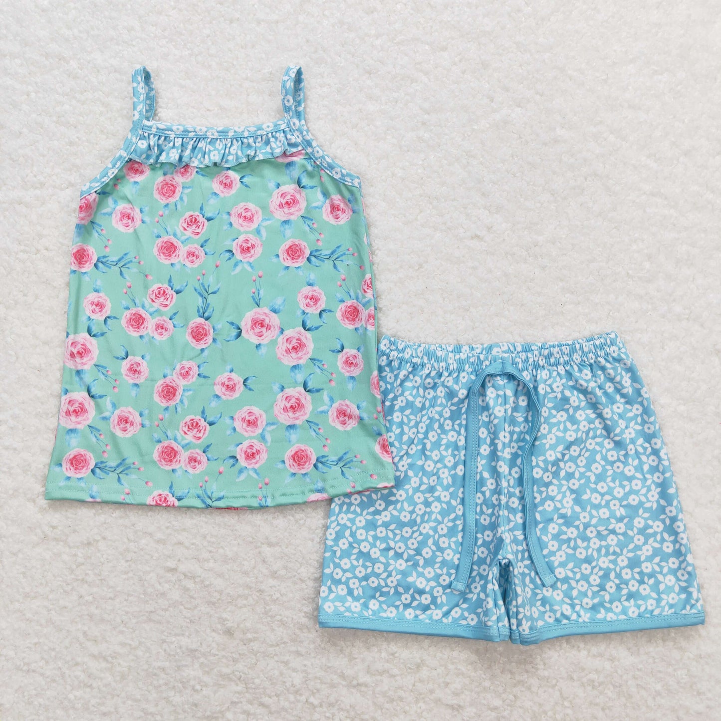RTS girls flowers/fruit Summer set