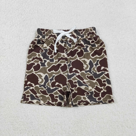 SS0735 Hunting Camo Boys Shorts