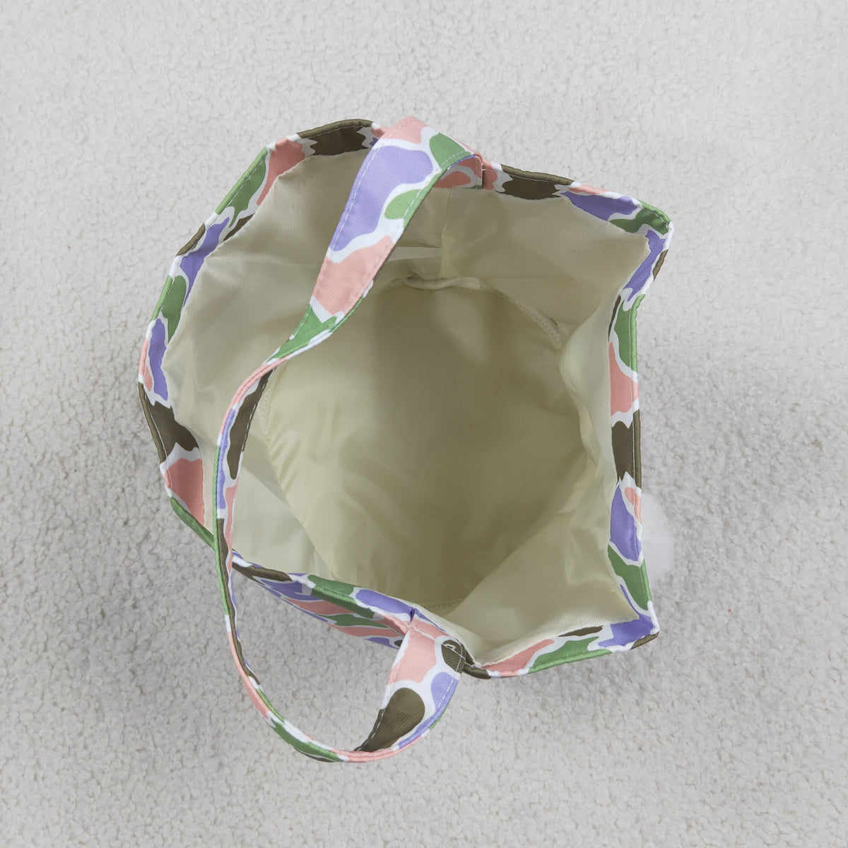 BA0467 Easter Carrot Egg Rabbit Basket Bag