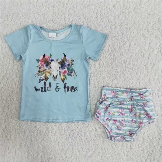 B6-12 Wild & Free Heifer Adorable Bummies Set