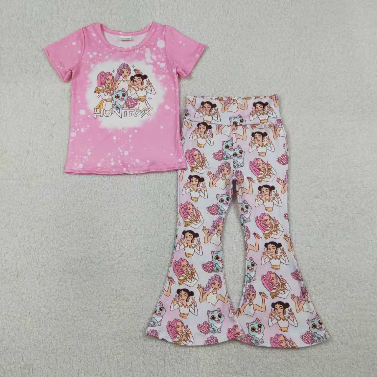 Hunter K Pink Set/Dress Sibling Clothes RTS