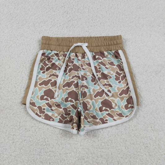 SS0741 Hunting Camo Girls Shorts