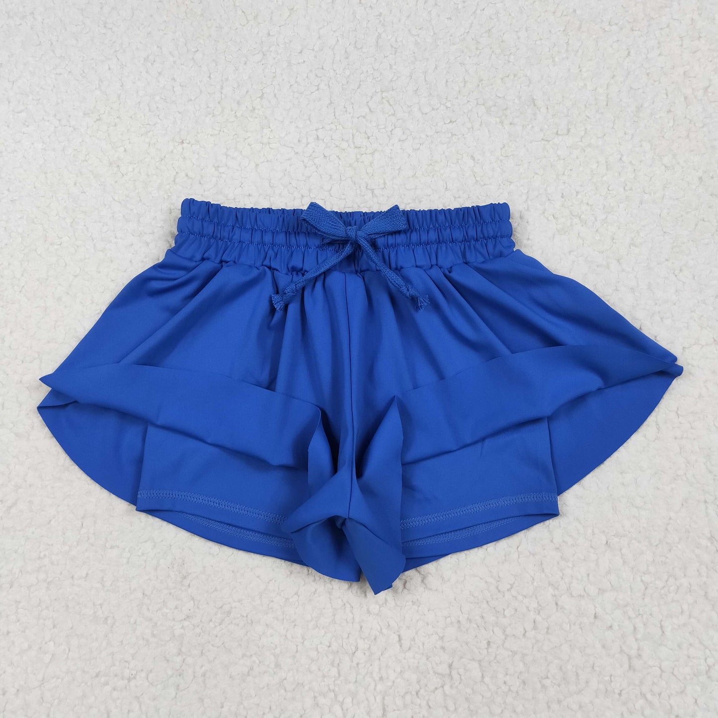 SS0552 yoga blue girls shorts