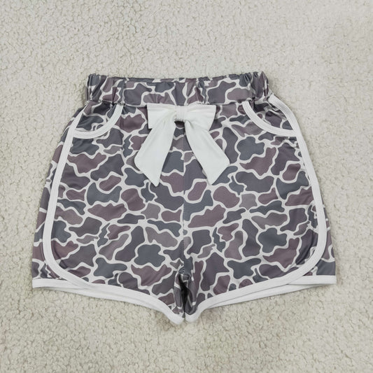 SS0688 hunting camo girls shorts