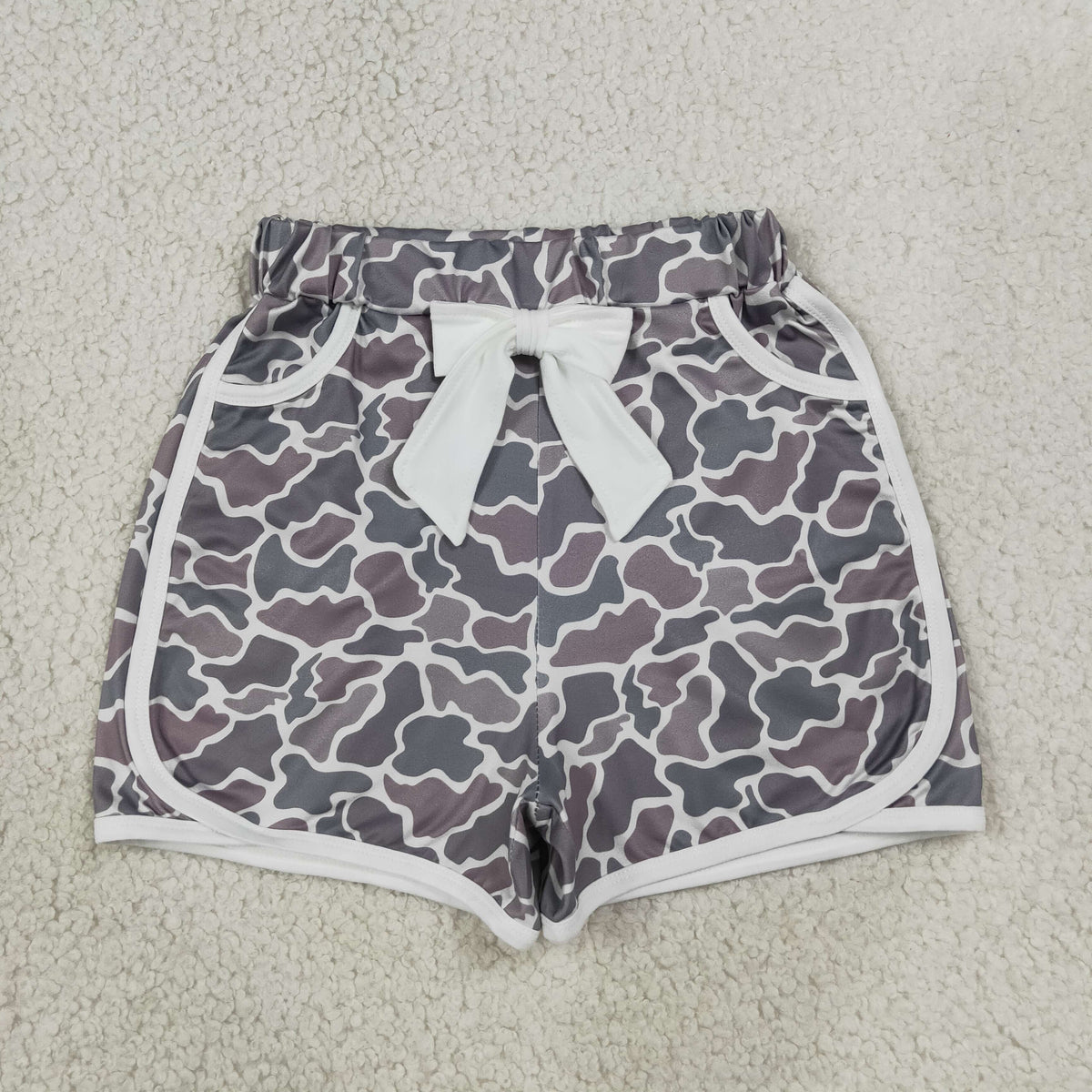 SS0688 hunting camo girls shorts